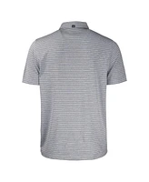 Cutter & Buck Men's Georgia Bulldogs Forge Eco Heathered Stripe Stretch Polo