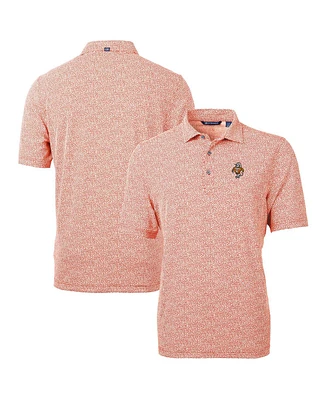 Cutter & Buck Men's Tennessee Volunteers Vault DryTec Virtue Eco Pique Botanical Print Polo