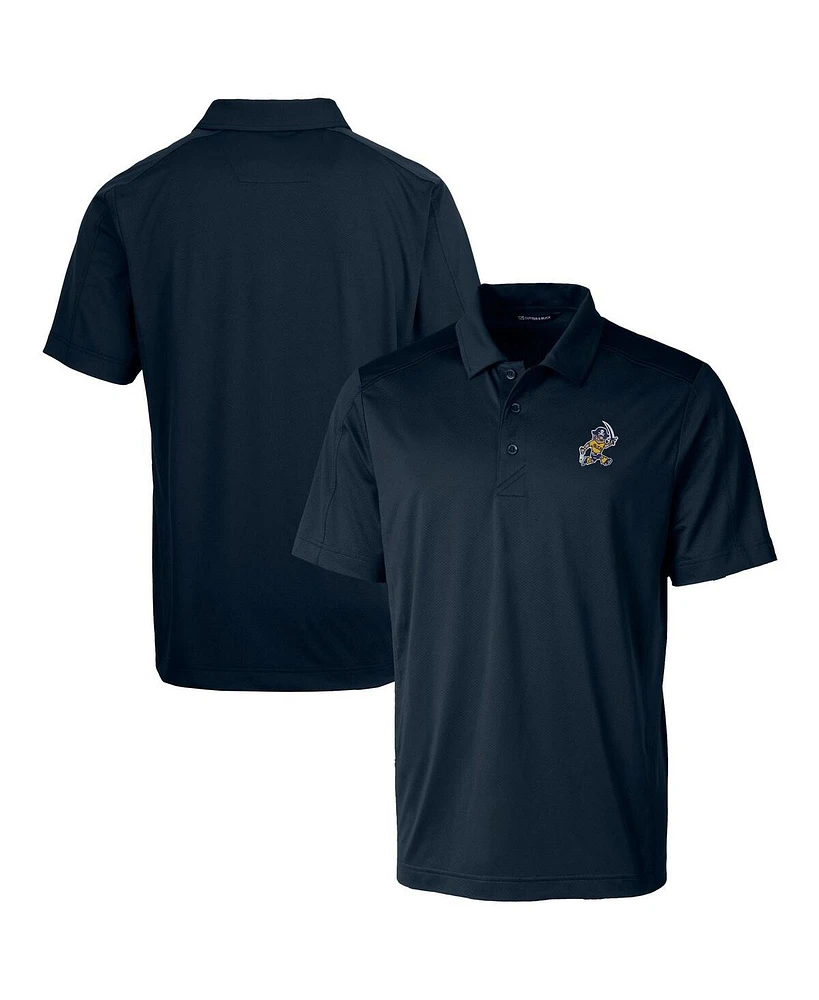 Cutter & Buck Men's Navy Etsu Buccaneers Vault Prospect Textured Stretch Polo