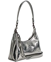 Coach Juliet Small Metallic Leather Shoulder Bag 25