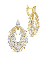 Sterling Forever Giuliana Statement Cubic Zirconia Drop Earring