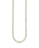 Sterling Forever Marisol Cubic Zirconia Tennis Necklace