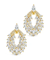 Sterling Forever Giuliana Statement Cubic Zirconia Drop Earring