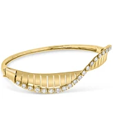 Effy Diamond Wave Bangle Bracelet (1-1/4 ct. t.w.) in 14k Gold