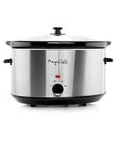 Megachef 8 Quart Slow Cooker with Bonus Mini 0.6 Quart Warmer