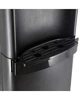 Megachef Bottom Load Hot and Cold Water Dispenser in Black