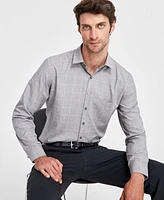 Alfani Men's Windowpane Shirt, Created for Macy's