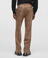 Mode of One Men's Relaxed-Fit Plaid Trousers, Exclusively at Macy's