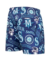 Pro Standard Men's Aqua Seattle Mariners Toss Logo Woven Shorts