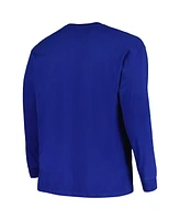 Profile Men's Royal Villanova Wildcats Big Tall Two-Hit Long Sleeve T-Shirt