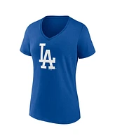 Fanatics Women's Royal Los Angeles Dodgers Plus Size Mother's Day 1 Mom V-Neck T-Shirt