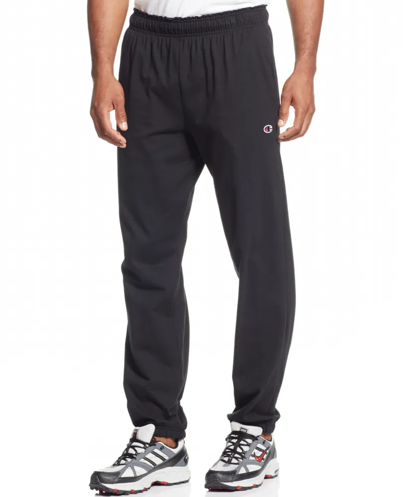 Champion Men's Jersey Banded Bottom Pants