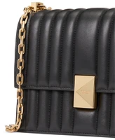 kate spade new york Deco Quilted Leather Small Chain Shoulder Bag