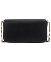 kate spade new york Devin Saffiano Leather Flap Chain Wallet