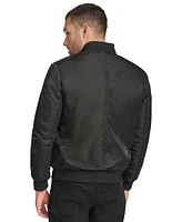 Calvin Klein Men's Classic Ma-1 Nylon Bomber Jacket