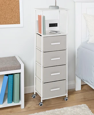 Honey Can Do 4-Drawer Charging Cart