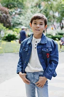 Avengers Boys Marvel Spider-Man Denim Jacket to
