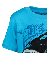 Jurassic World Boys T-Shirt and French Terry Shorts Outfit Set to