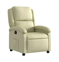 vidaXL Recliner Chair Real Leather