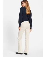 Olsen Women's Mona Fit Bootcut Micro Cord Pant