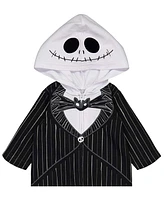 Disney Toddler Boys Nightmare Before Christmas Jack Skellington Zip Up Coverall Newborn to