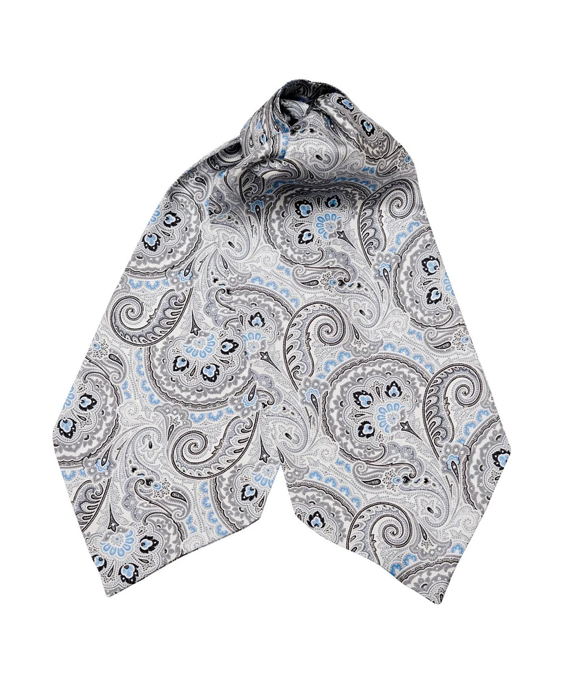 Elizabetta Men's Bugatti - Silk Ascot Cravat Tie for Men