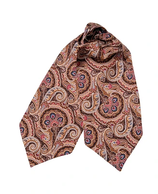 Elizabetta Men's Bugatti - Silk Ascot Cravat Tie for Men