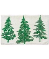 Martha Stewart Collection Tree Bath Rug, 20" x 32", Exclusively at Macy's