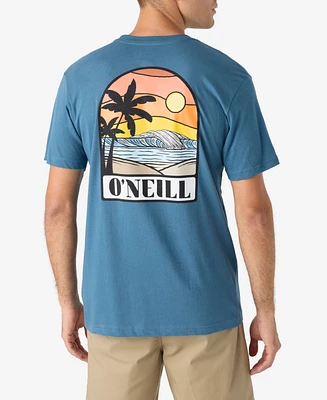 O'Neill Men's Sun Waves Graphic T-shirt