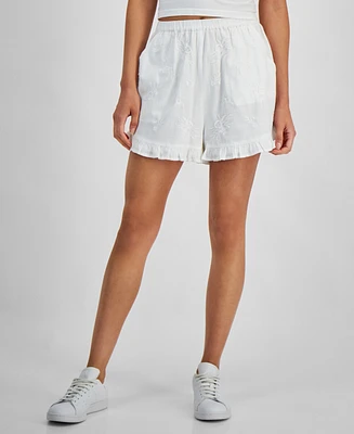 And Now This Women's Embroidered Shorts, Created for Macy's