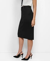 Dkny Women's Double-Zip-Front Pencil Skirt