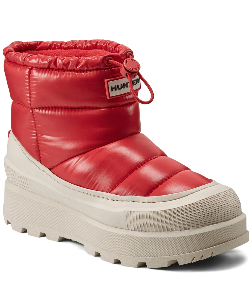 Hunter Women's Amble Waterproof Casual Booties from Finish Line
