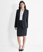 Dkny Women's Single-Button-Front Long-Sleeve Jacket