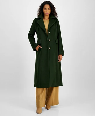Michael Michael Kors Women's Single-Breasted Maxi Coat