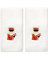 Mistletoe Farms Nutcracker Soap Pump & Hand Towels 3-Pc. Boxed Set