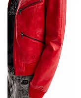 Desigual Women's Retro biker jacket