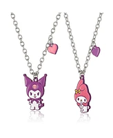 Hello Kitty Sanrio Kuromi and My Melody Necklace Set