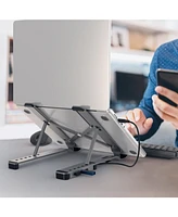 j5create Laptop Stand with Usb 4-Port Hub