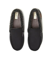 Dearfoams Men's Alexander Microsuede Moccasin House Shoe Slipper