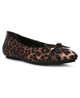 Anne Klein Women's Luci Cap Toe Ballet Flats