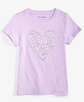 Epic Threads Toddler Girls Metallic Heart Graphic T-Shirt, Created for Macy's