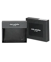 Club Rochelier Men's Zip Around Billfold Wallet