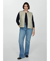 Mango Women's Quilted Vest