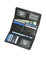 Roots Ladies Slim Leather Clutch Wallet