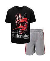 Monopoly Toddler Boys T-Shirt and Mesh Shorts Outfit Set to