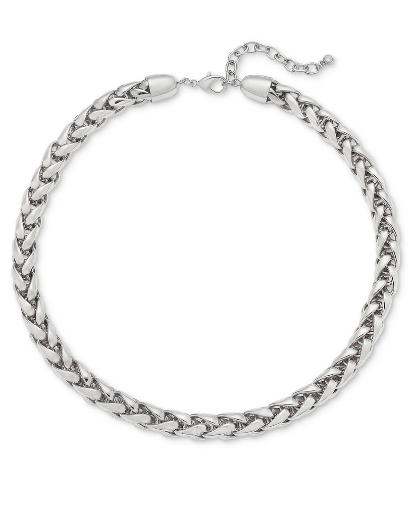 On 34th Palma Chain Collar Necklace, 17" + 2" extender, Created for Macy's