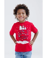 Peanuts Halloween Christmas Valentines Day July 4th St. Patrick's T-Shirt Toddler to Big Kid Sizes (2T - 18-20)