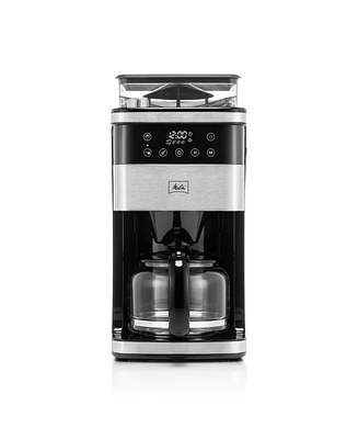 Melitta 10-Cup Coffee Maker With Coffee Grinder