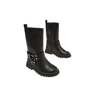 Cotton On Little Girls Little/Big Betty Biker Boot