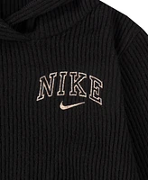 Nike Little Girls Swoosh Spirit Cozy Rib Knit Set, 2-Piece Set